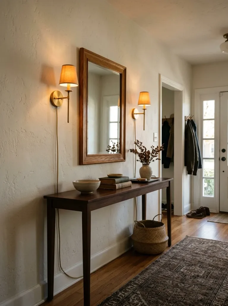 30 Warm Entryway Ideas to Create a Cozy First Impression on a Budget